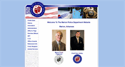 Desktop Screenshot of marionpolice.us
